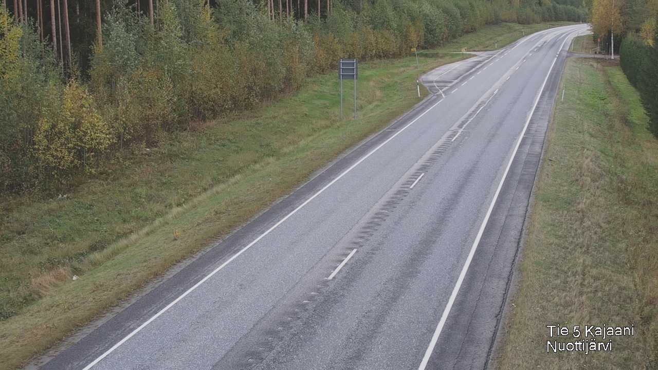 Kelikamerat Kuva Tie 5 Kajaani, Nuottijärvi, Kajaani, Kainuu
