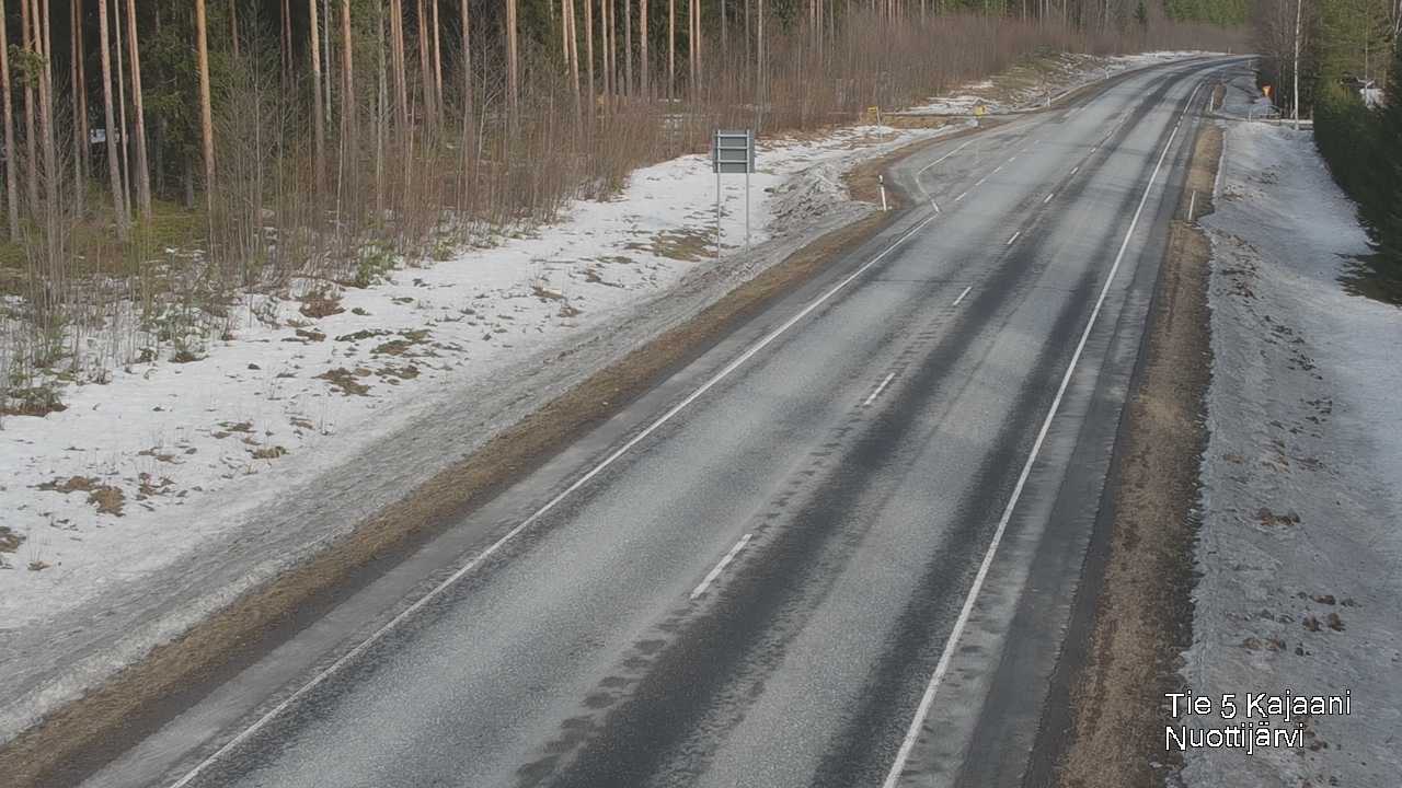 Kelikamerat Kuva Tie 5 Kajaani, Nuottijärvi, Kajaani, Kainuu