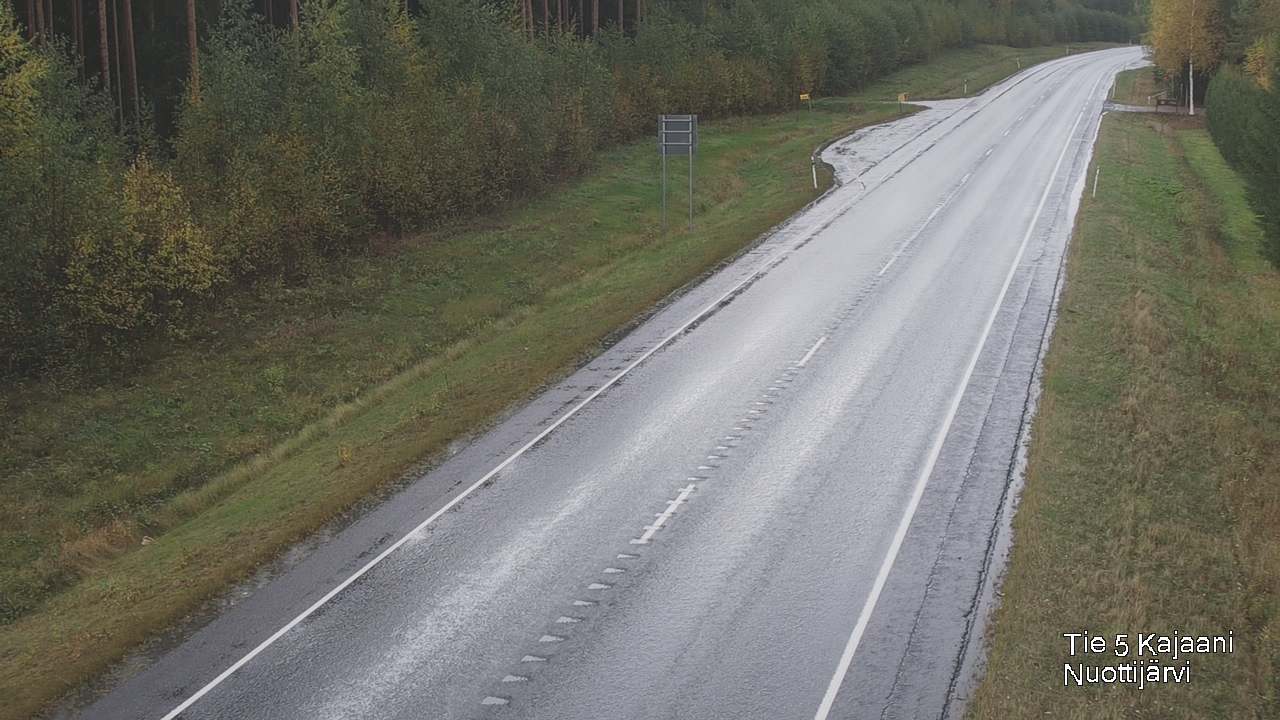 Kelikamerat Kuva Tie 5 Kajaani, Nuottijärvi, Kajaani, Kainuu
