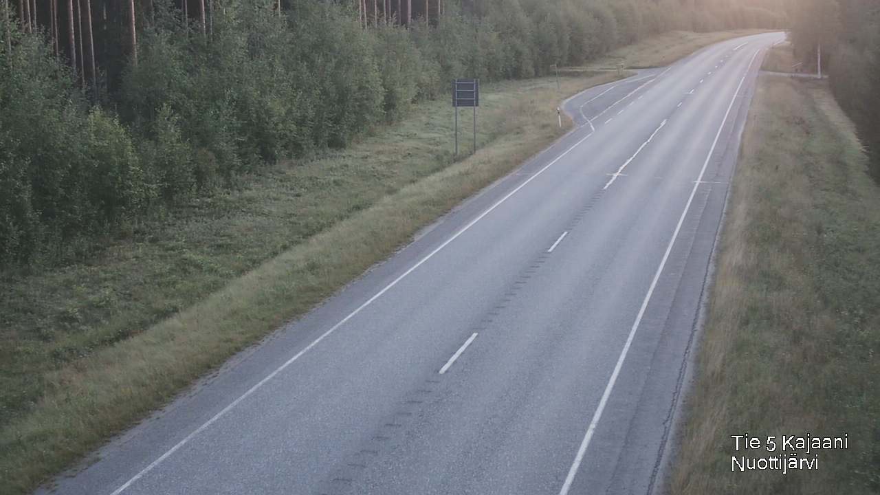 Kelikamerat Kuva Tie 5 Kajaani, Nuottijärvi, Kajaani, Kainuu