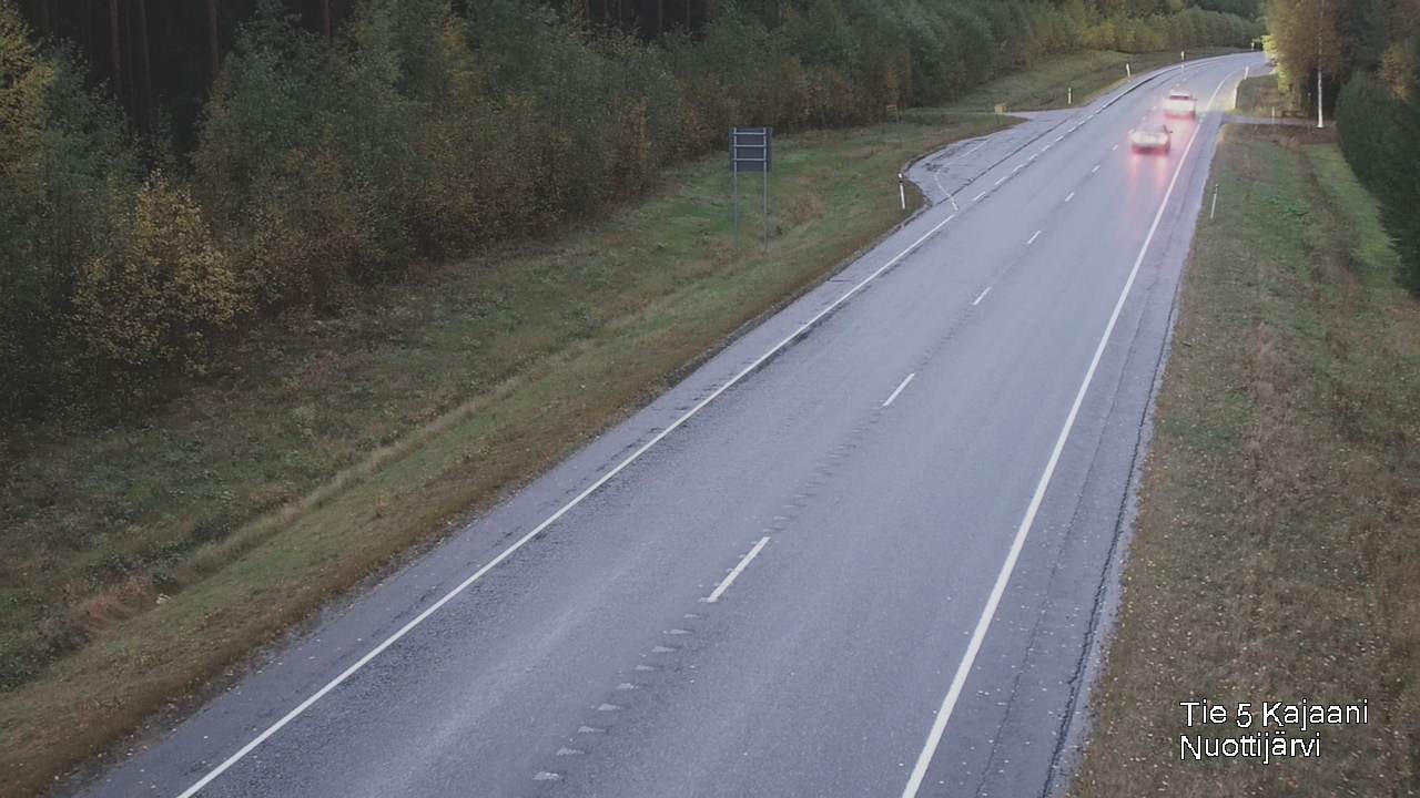 Kelikamerat Kuva Tie 5 Kajaani, Nuottijärvi, Kajaani, Kainuu