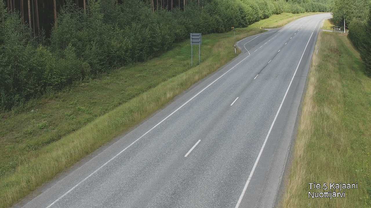 Kelikamerat Kuva Tie 5 Kajaani, Nuottijärvi, Kajaani, Kainuu