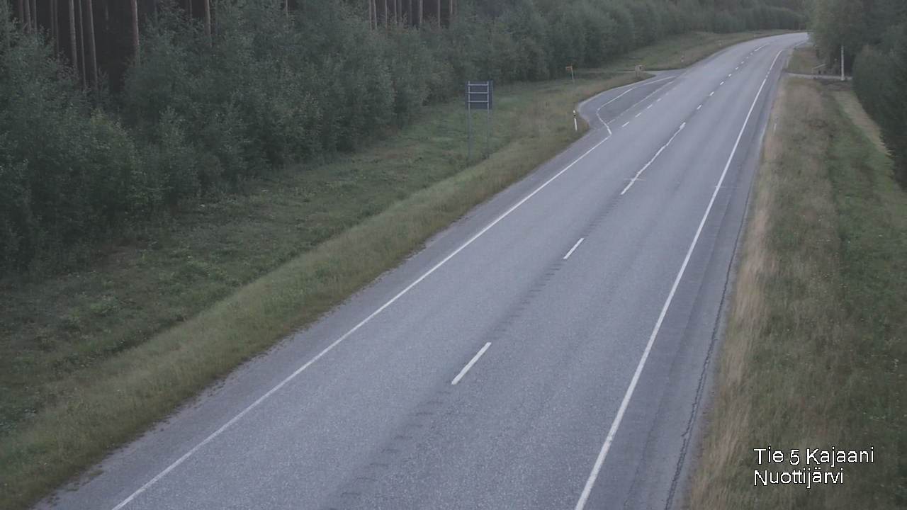 Kelikamerat Kuva Tie 5 Kajaani, Nuottijärvi, Kajaani, Kainuu