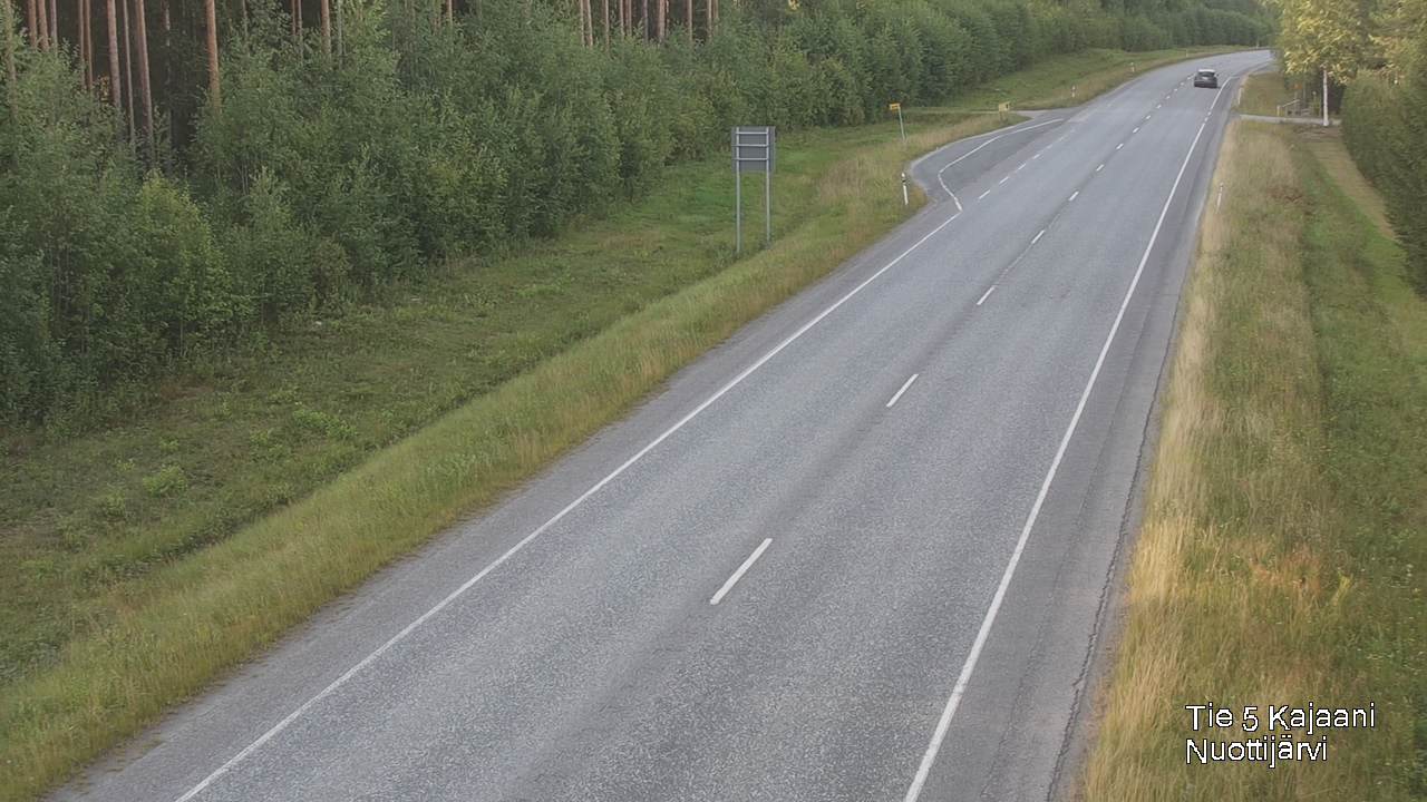 Kelikamerat Kuva Tie 5 Kajaani, Nuottijärvi, Kajaani, Kainuu