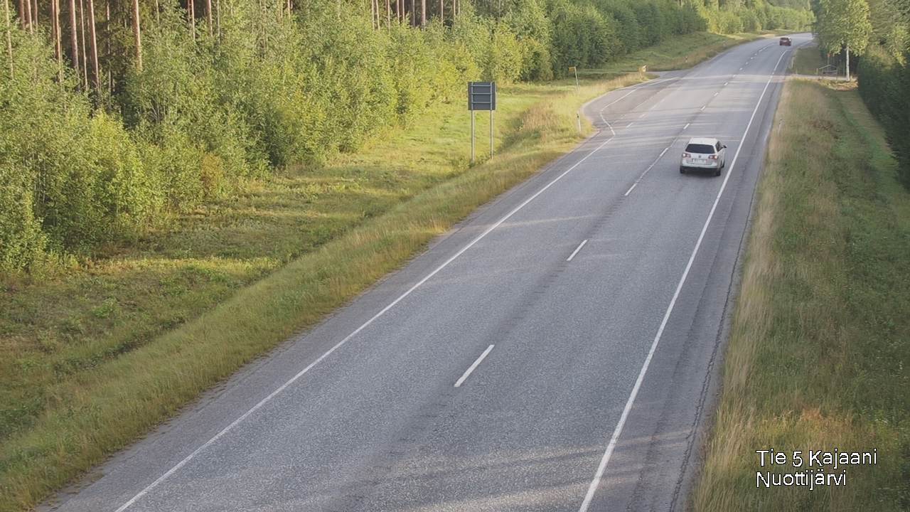 Kelikamerat Kuva Tie 5 Kajaani, Nuottijärvi, Kajaani, Kainuu