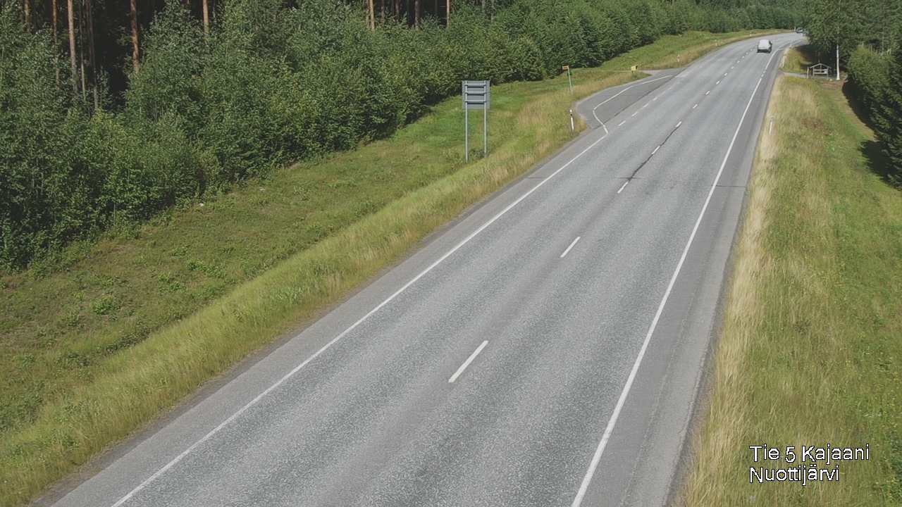 Kelikamerat Kuva Tie 5 Kajaani, Nuottijärvi, Kajaani, Kainuu