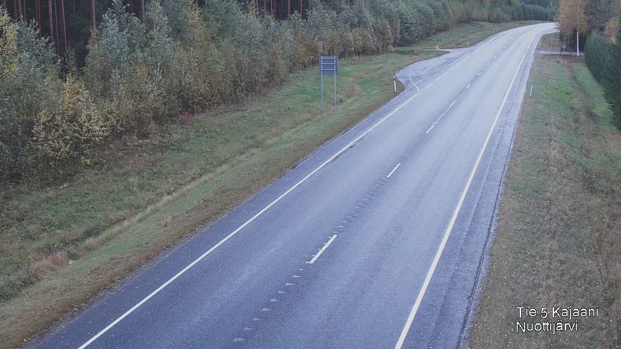 Kelikamerat Kuva Tie 5 Kajaani, Nuottijärvi, Kajaani, Kainuu