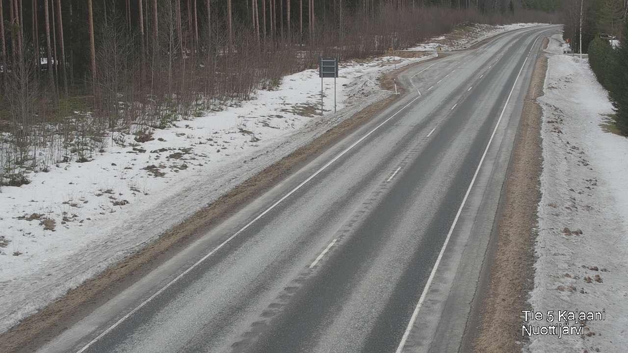 Kelikamerat Kuva Tie 5 Kajaani, Nuottijärvi, Kajaani, Kainuu