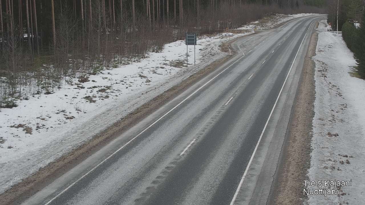 Kelikamerat Kuva Tie 5 Kajaani, Nuottijärvi, Kajaani, Kainuu