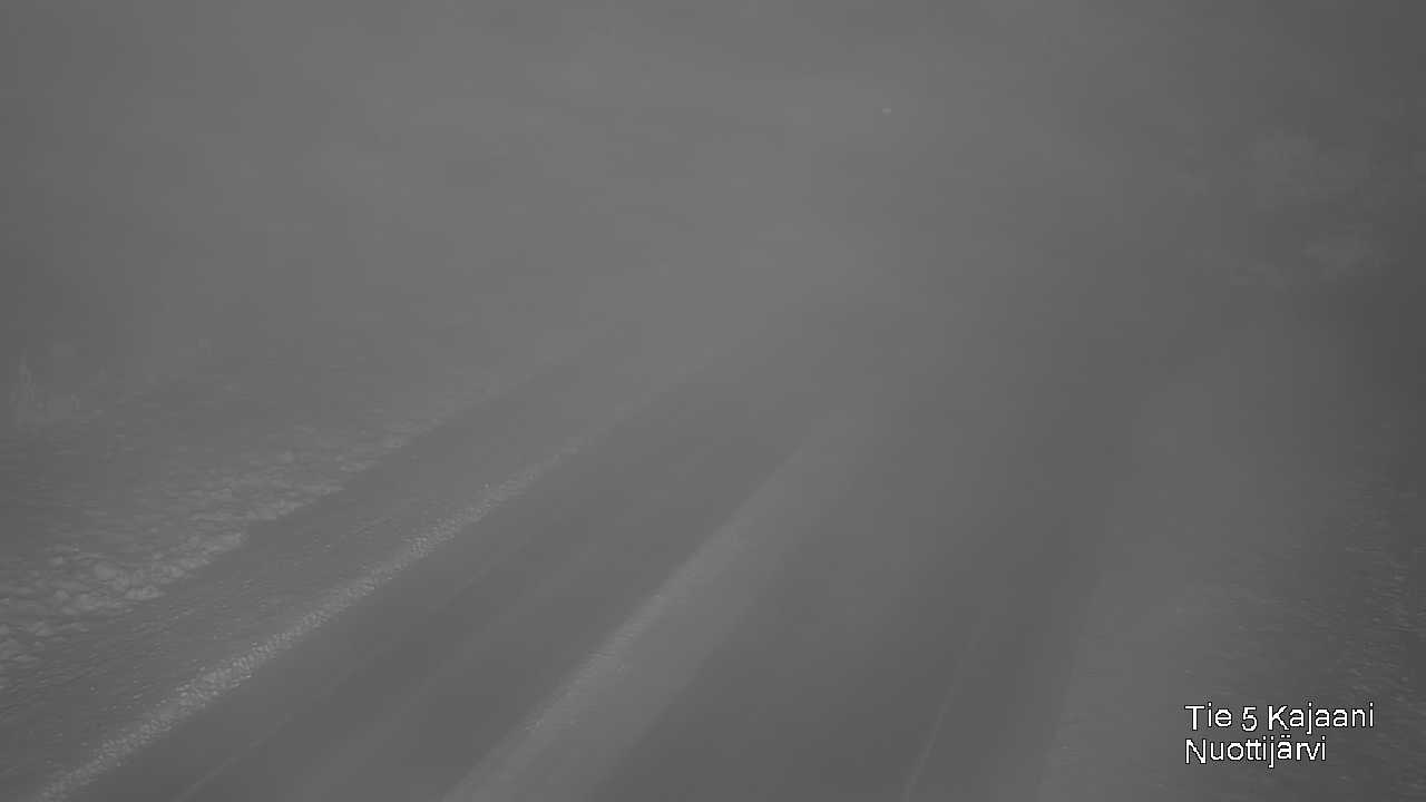Weather Camera Image Väg 5 Kajaani, Nuottijärvi, Kajaani, Kainuu