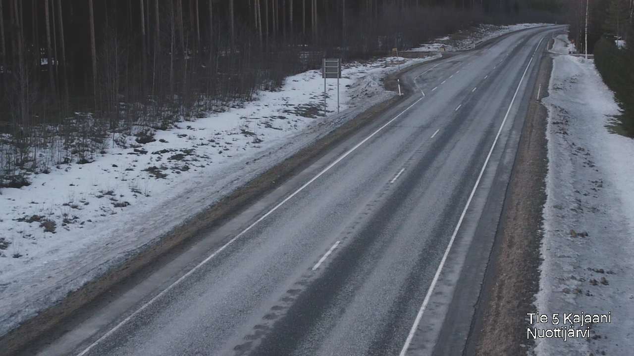 Kelikamerat Kuva Tie 5 Kajaani, Nuottijärvi, Kajaani, Kainuu