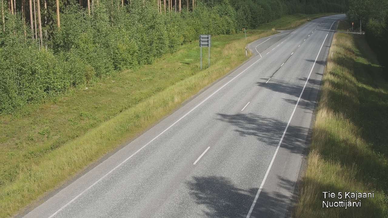 Kelikamerat Kuva Tie 5 Kajaani, Nuottijärvi, Kajaani, Kainuu