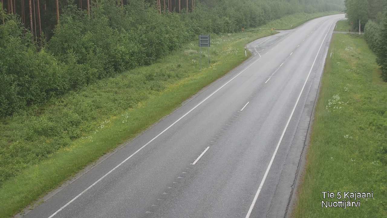 Kelikamerat Kuva Tie 5 Kajaani, Nuottijärvi, Kajaani, Kainuu