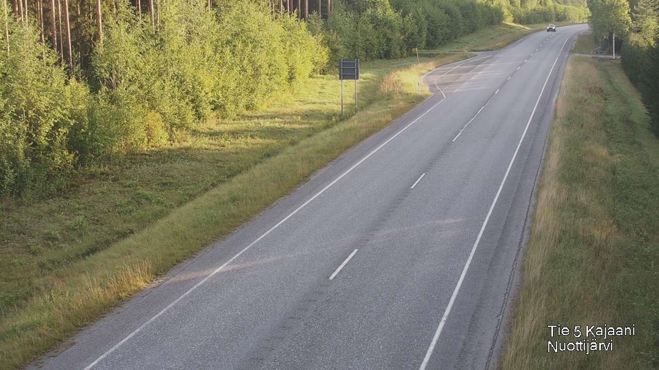 Kelikamerat Kuva Tie 5 Kajaani, Nuottijärvi, Kajaani, Kainuu