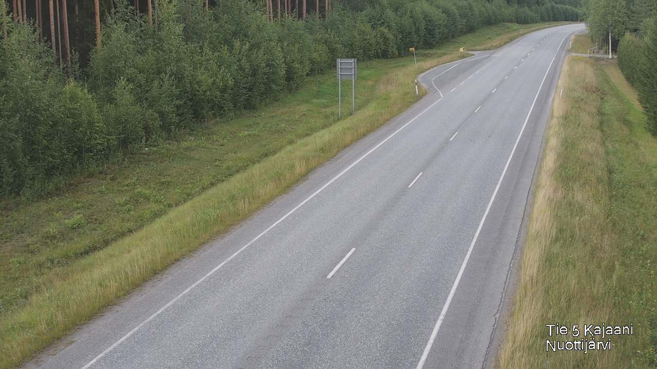 Kelikamerat Kuva Tie 5 Kajaani, Nuottijärvi, Kajaani, Kainuu
