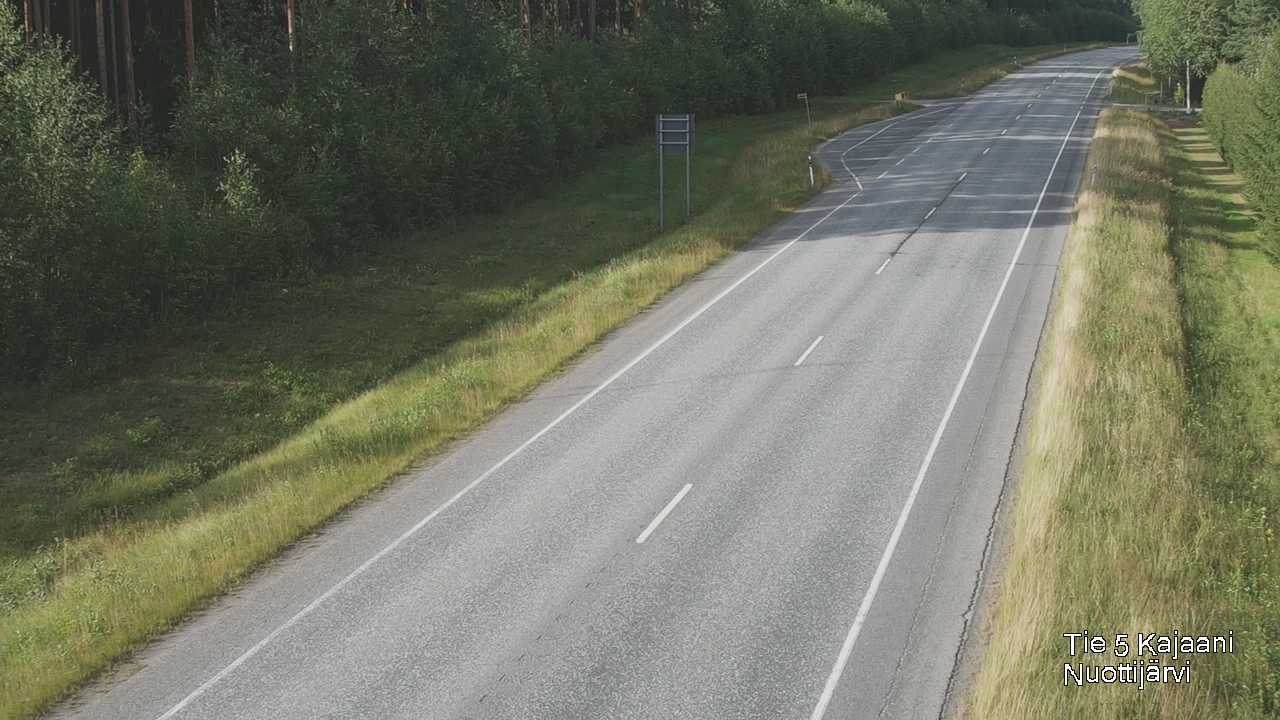 Kelikamerat Kuva Tie 5 Kajaani, Nuottijärvi, Kajaani, Kainuu