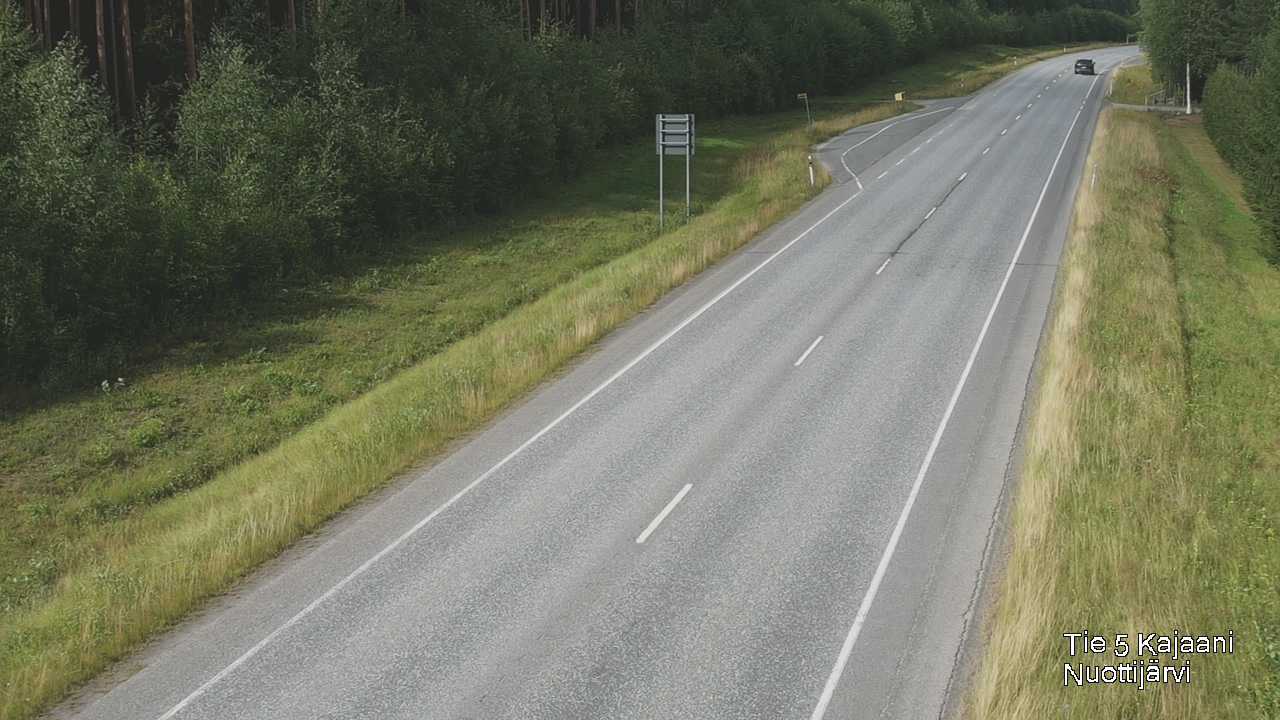 Kelikamerat Kuva Tie 5 Kajaani, Nuottijärvi, Kajaani, Kainuu