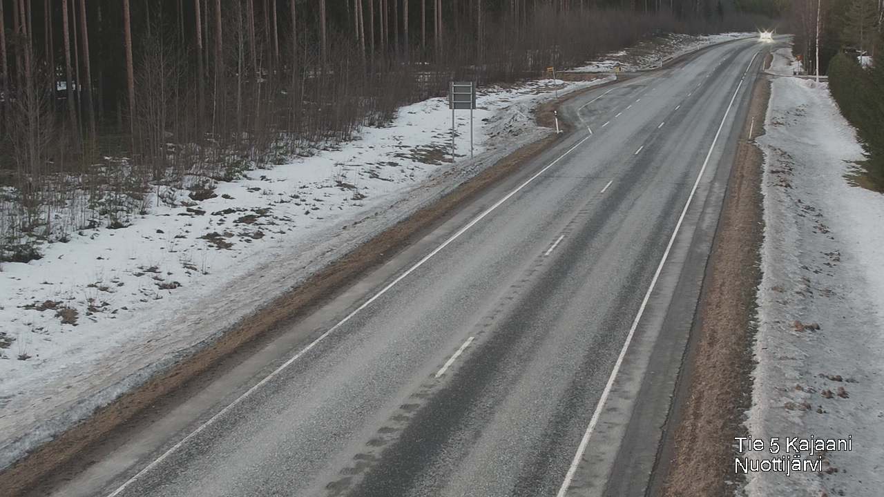 Kelikamerat Kuva Tie 5 Kajaani, Nuottijärvi, Kajaani, Kainuu