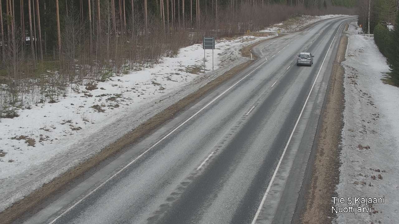 Kelikamerat Kuva Tie 5 Kajaani, Nuottijärvi, Kajaani, Kainuu