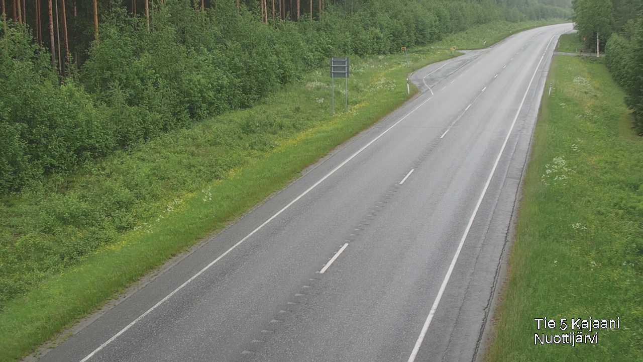 Kelikamerat Kuva Tie 5 Kajaani, Nuottijärvi, Kajaani, Kainuu