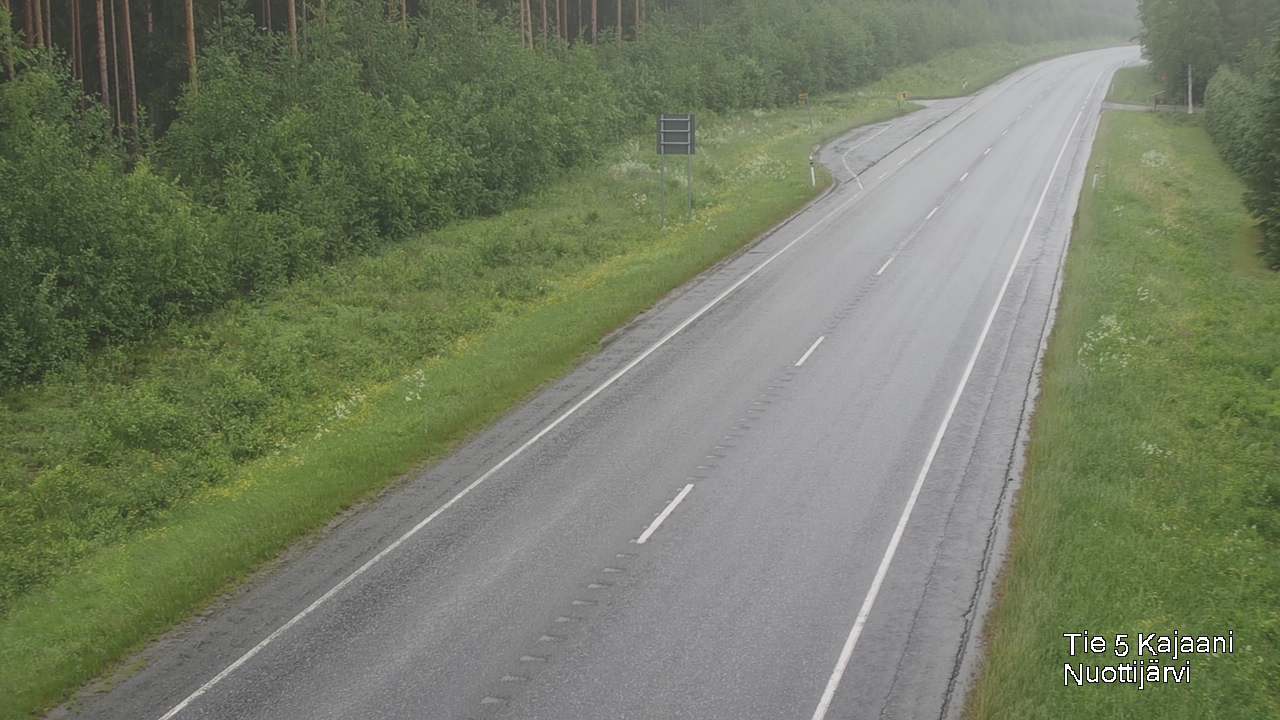 Kelikamerat Kuva Tie 5 Kajaani, Nuottijärvi, Kajaani, Kainuu