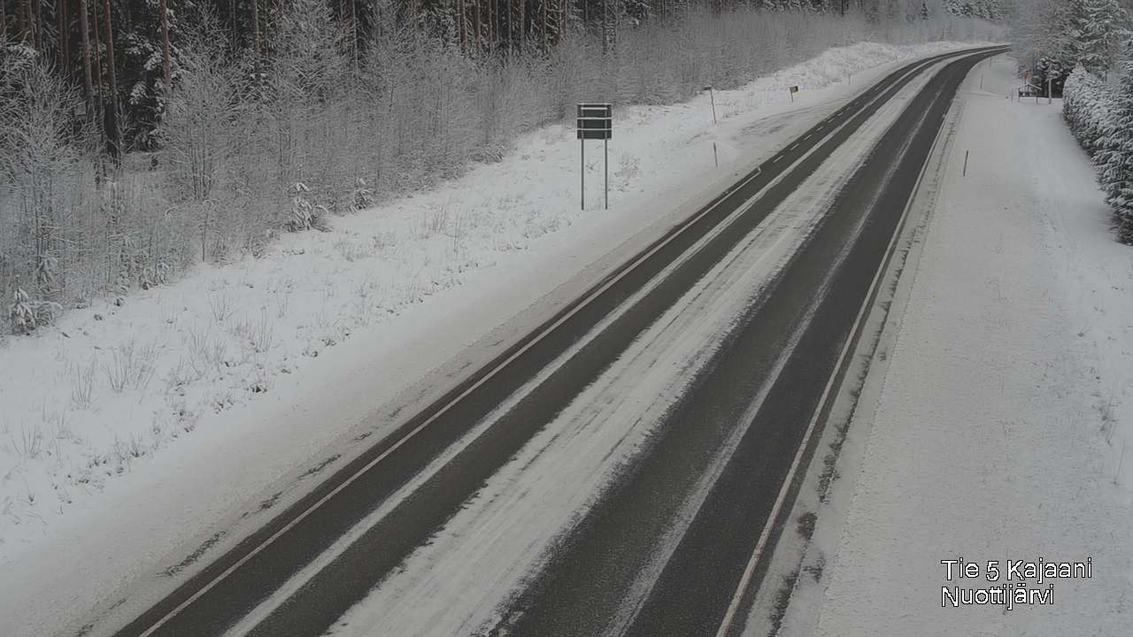 Kelikamerat Kuva Tie 5 Kajaani, Nuottijärvi, Kajaani, Kainuu