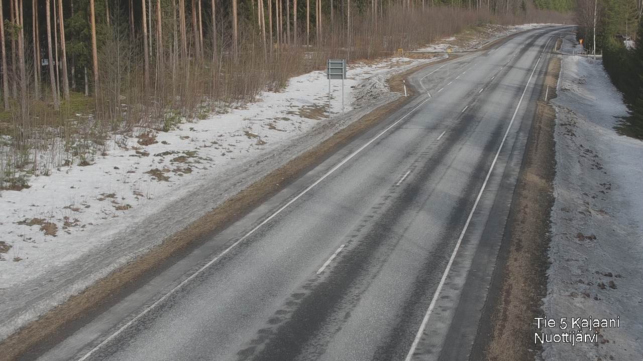 Kelikamerat Kuva Tie 5 Kajaani, Nuottijärvi, Kajaani, Kainuu