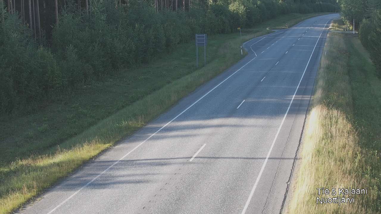 Kelikamerat Kuva Tie 5 Kajaani, Nuottijärvi, Kajaani, Kainuu