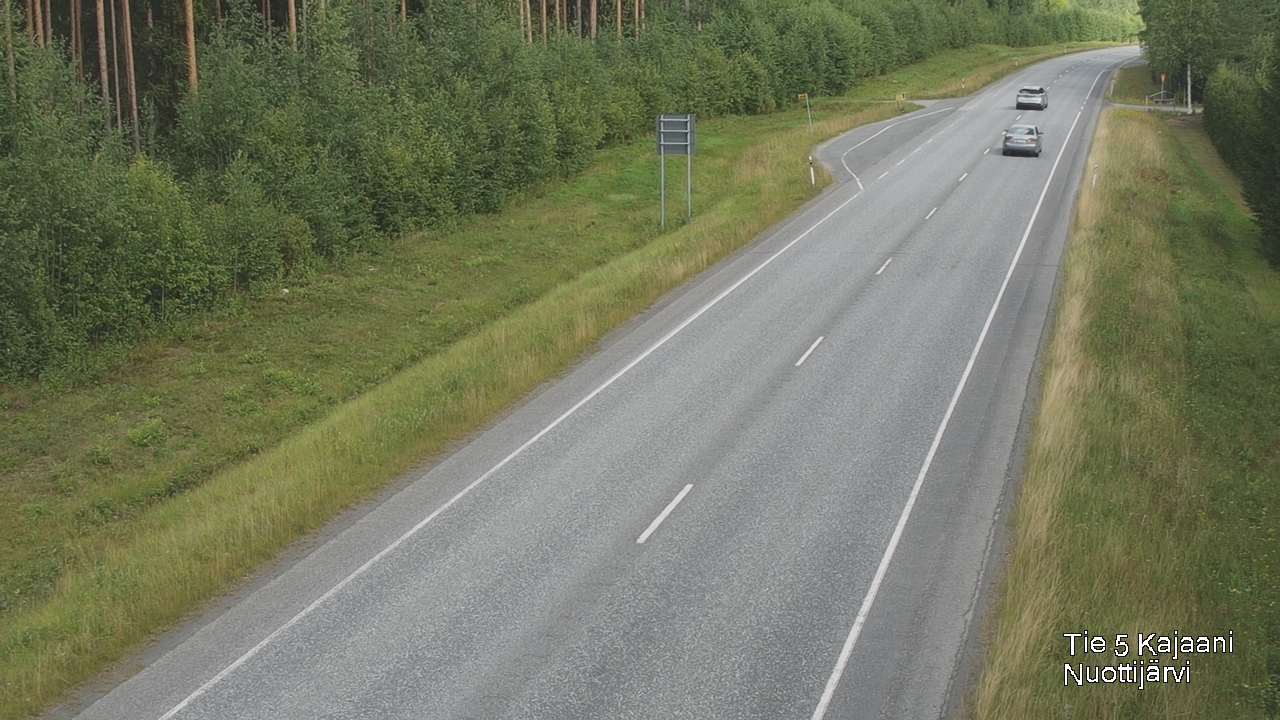 Kelikamerat Kuva Tie 5 Kajaani, Nuottijärvi, Kajaani, Kainuu