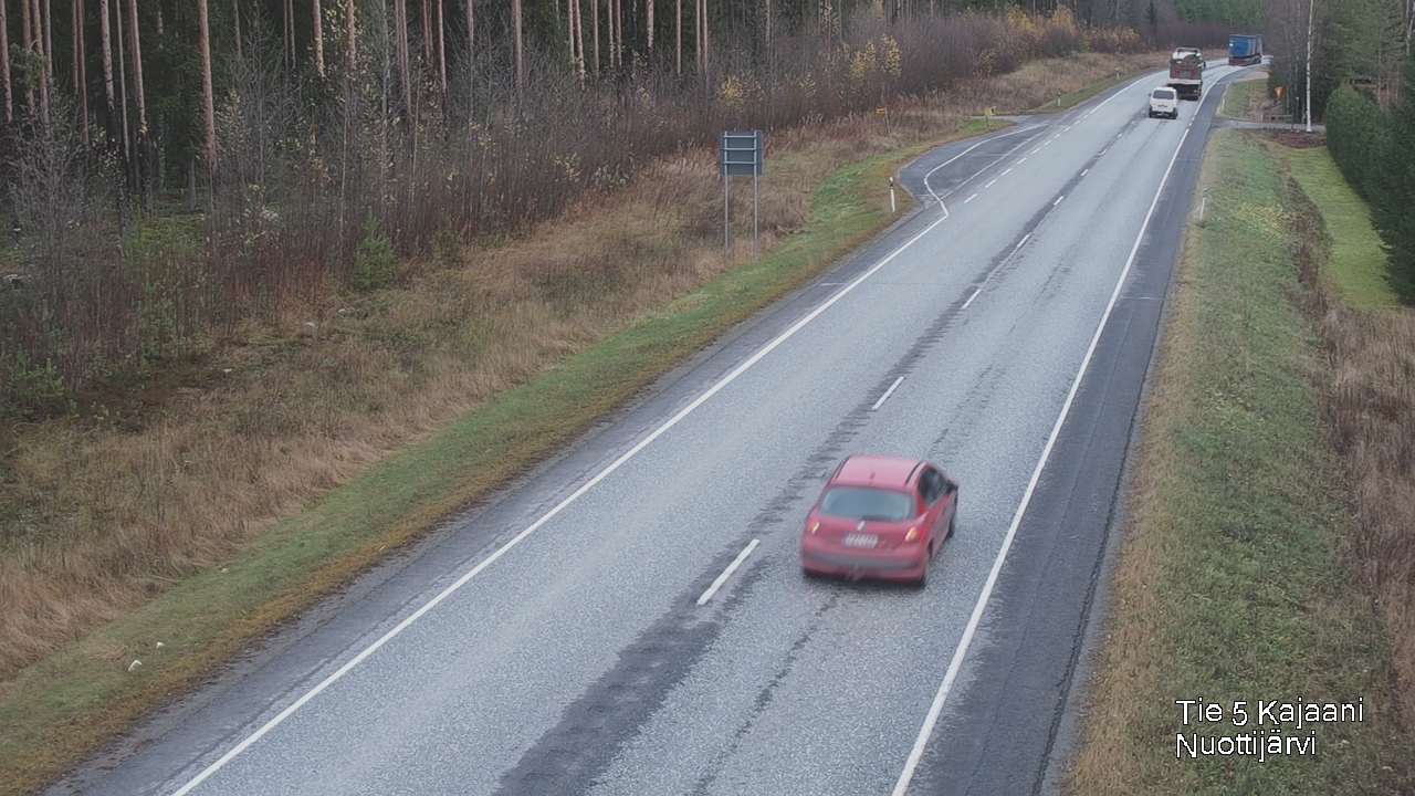 Kelikamerat Kuva Tie 5 Kajaani, Nuottijärvi, Kajaani, Kainuu