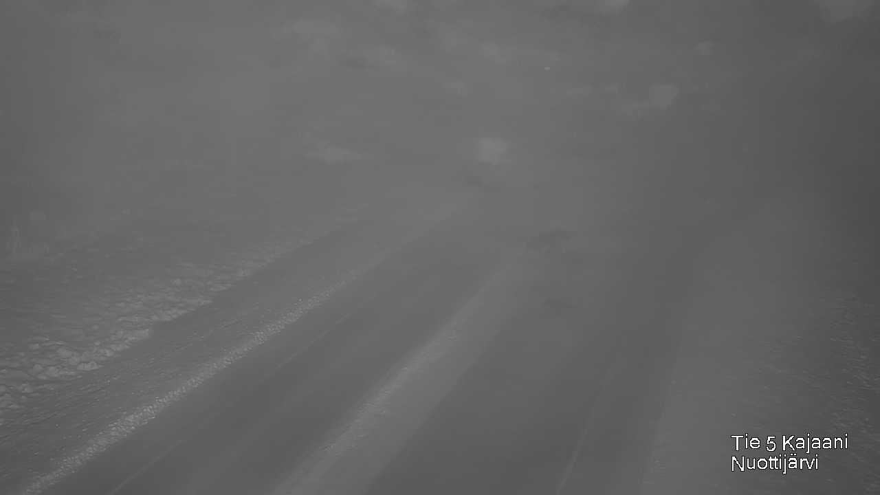 Weather Camera Image Väg 5 Kajaani, Nuottijärvi, Kajaani, Kainuu