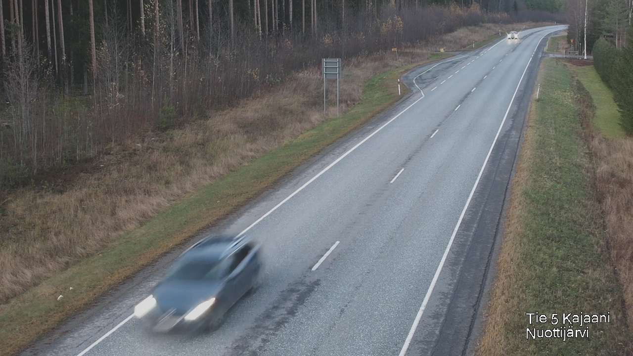 Kelikamerat Kuva Tie 5 Kajaani, Nuottijärvi, Kajaani, Kainuu