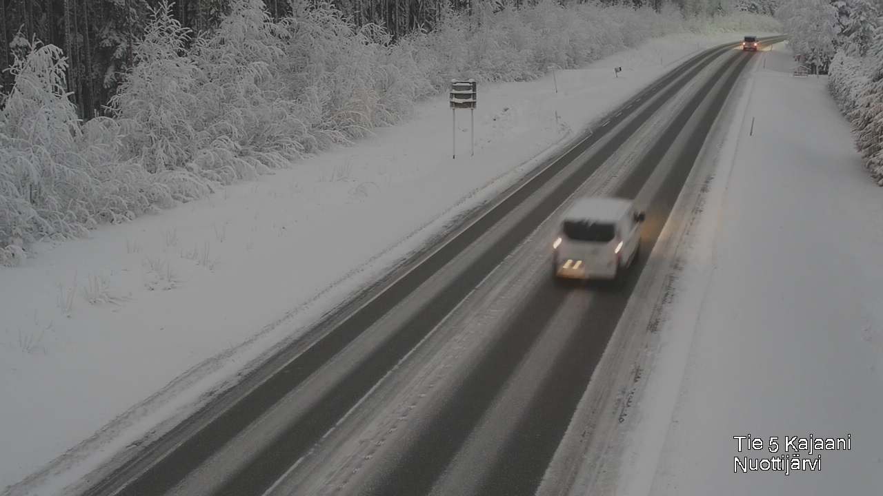 Kelikamerat Kuva Tie 5 Kajaani, Nuottijärvi, Kajaani, Kainuu