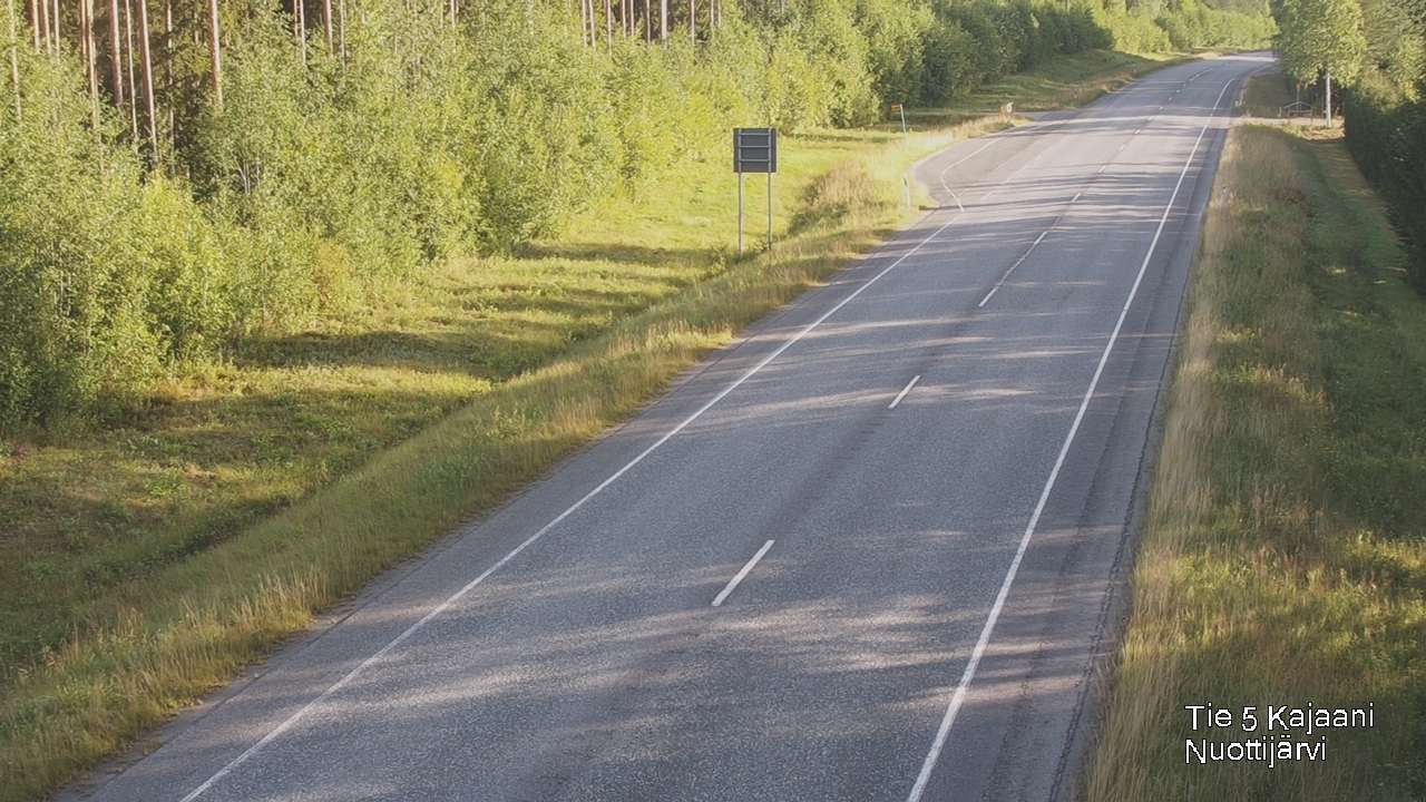 Kelikamerat Kuva Tie 5 Kajaani, Nuottijärvi, Kajaani, Kainuu