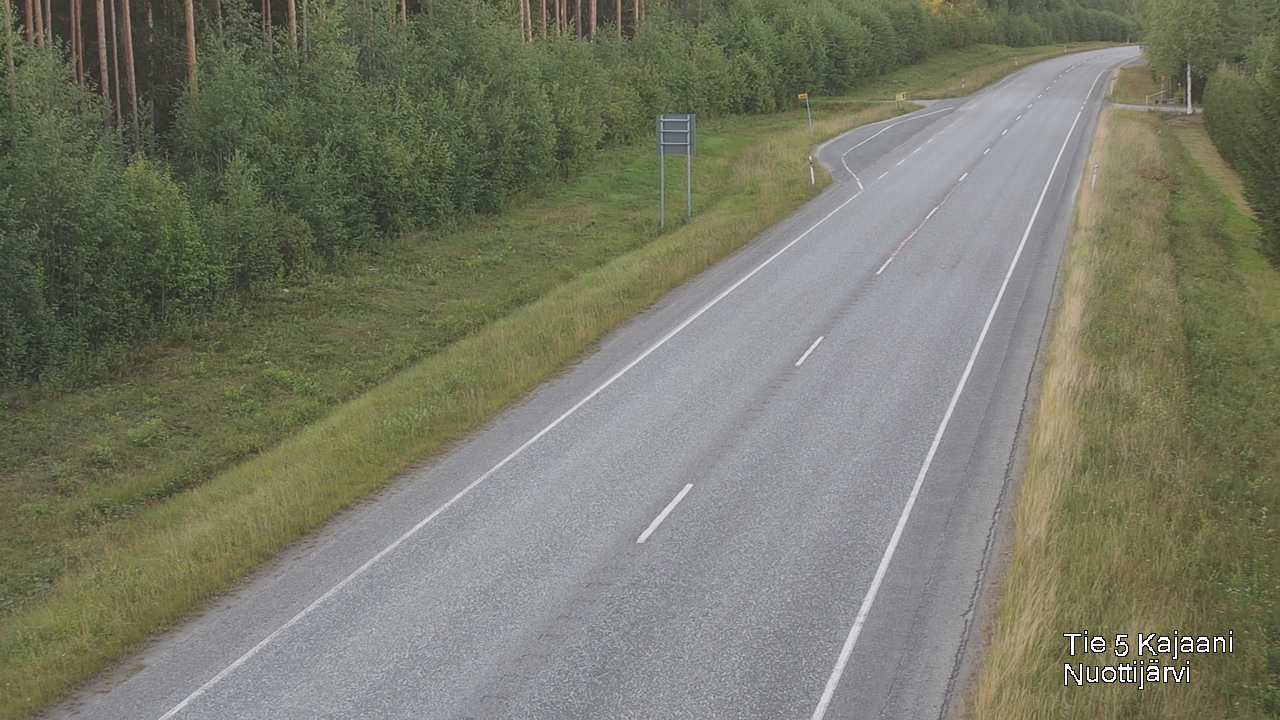Kelikamerat Kuva Tie 5 Kajaani, Nuottijärvi, Kajaani, Kainuu