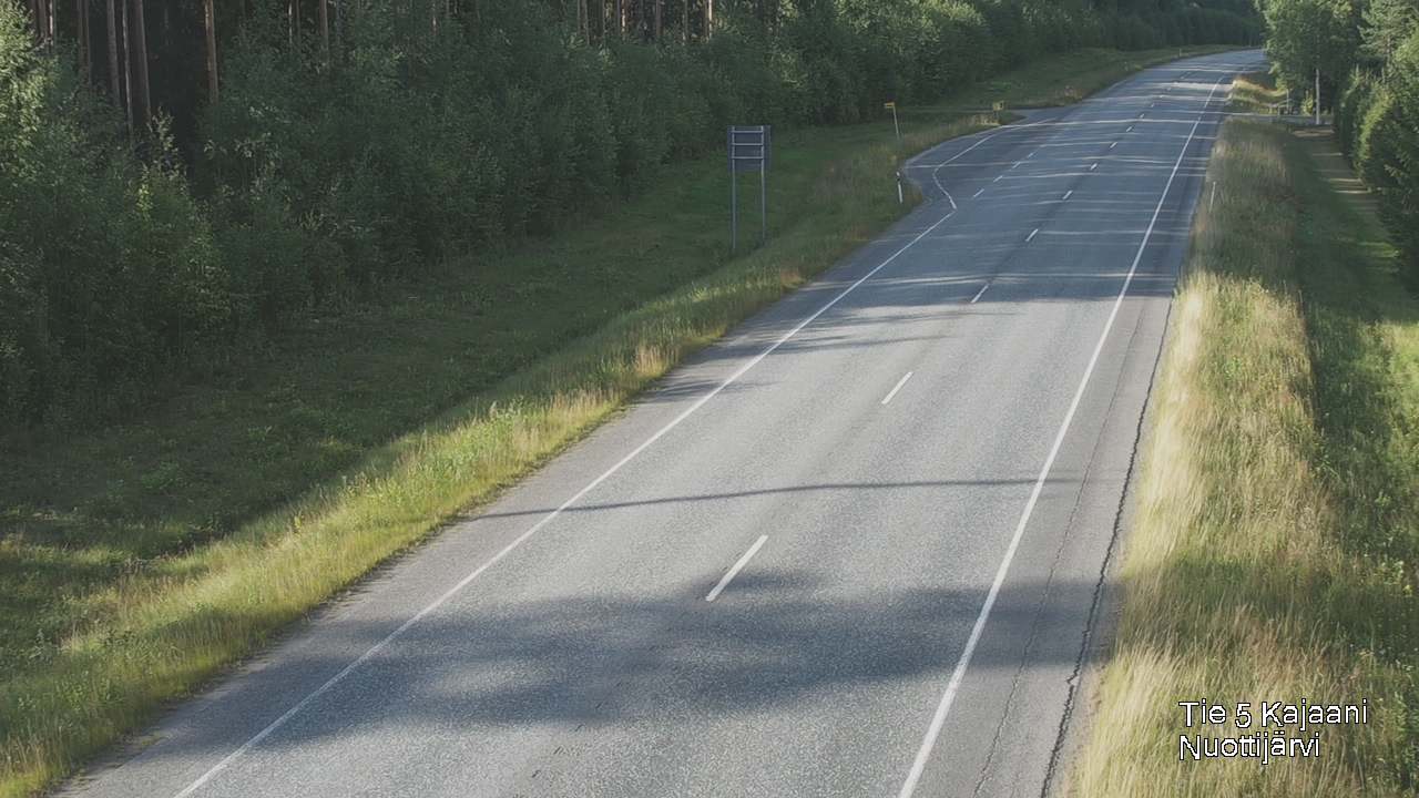 Kelikamerat Kuva Tie 5 Kajaani, Nuottijärvi, Kajaani, Kainuu