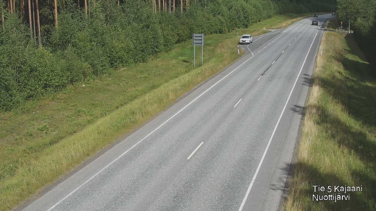 Kelikamerat Kuva Tie 5 Kajaani, Nuottijärvi, Kajaani, Kainuu
