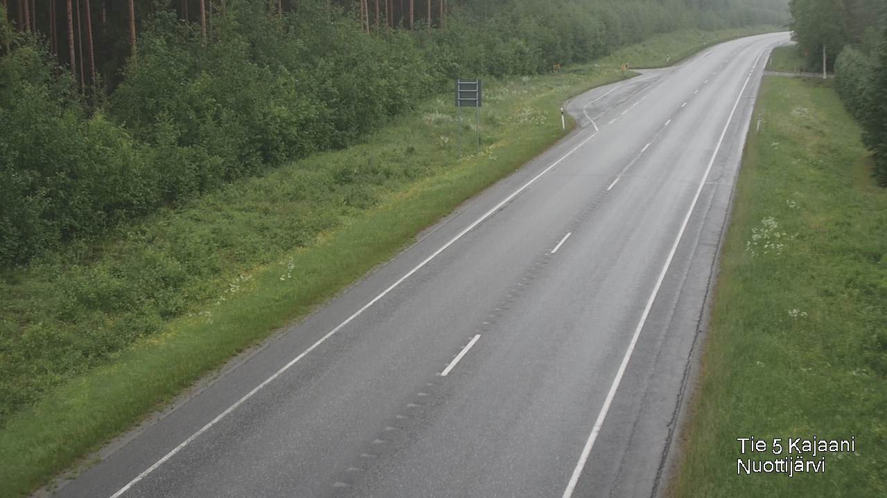Kelikamerat Kuva Tie 5 Kajaani, Nuottijärvi, Kajaani, Kainuu