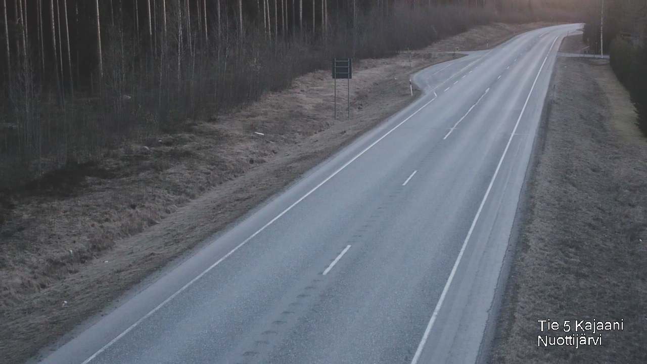 Kelikamerat Kuva Tie 5 Kajaani, Nuottijärvi, Kajaani, Kainuu
