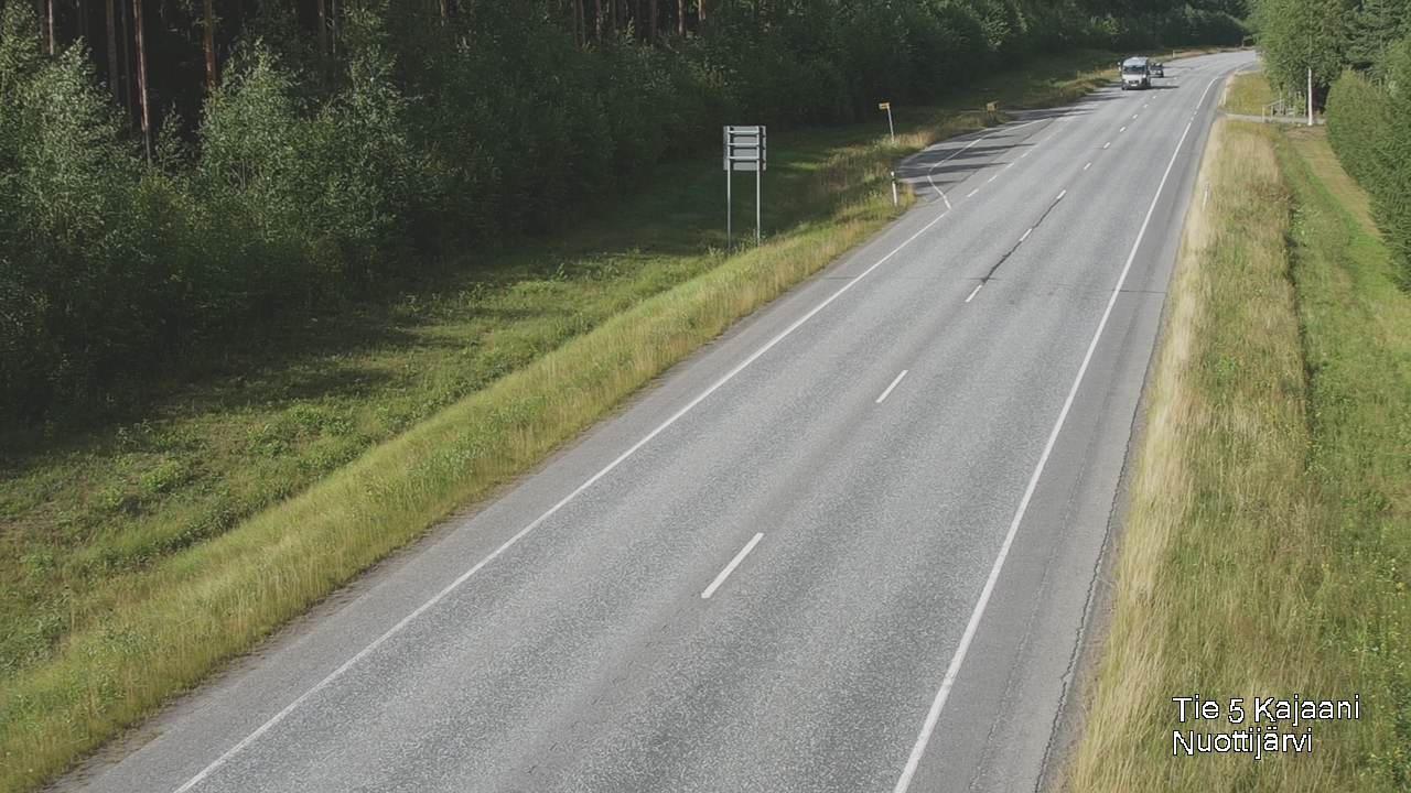 Kelikamerat Kuva Tie 5 Kajaani, Nuottijärvi, Kajaani, Kainuu
