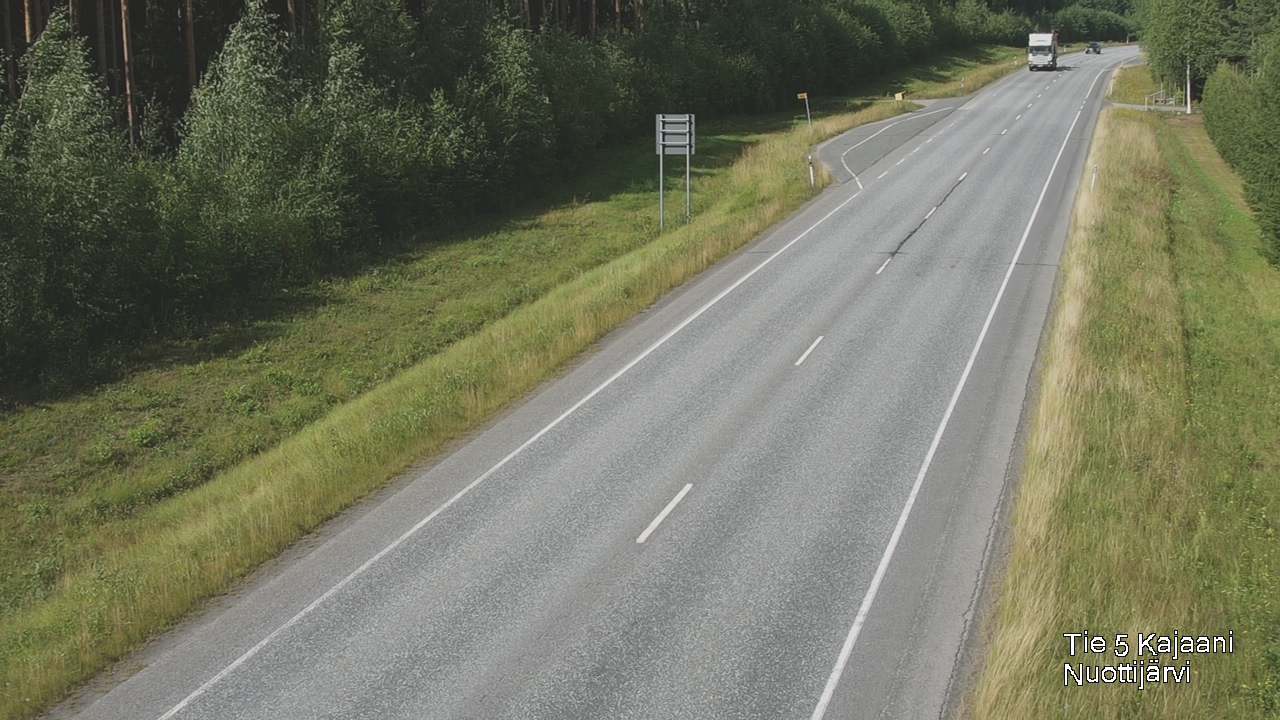 Kelikamerat Kuva Tie 5 Kajaani, Nuottijärvi, Kajaani, Kainuu
