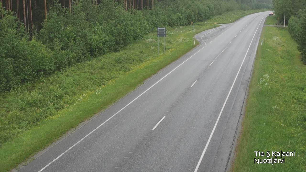 Kelikamerat Kuva Tie 5 Kajaani, Nuottijärvi, Kajaani, Kainuu
