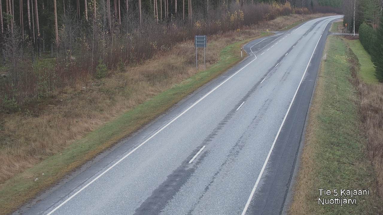 Kelikamerat Kuva Tie 5 Kajaani, Nuottijärvi, Kajaani, Kainuu