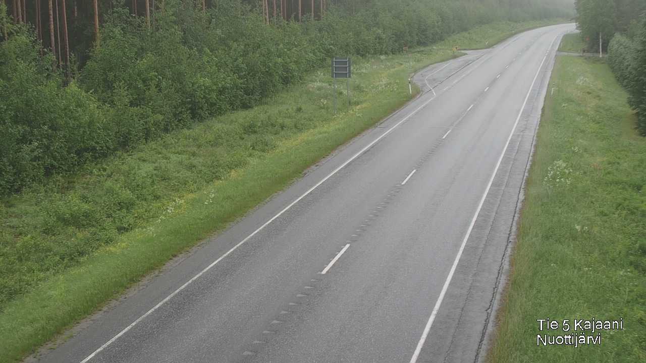Kelikamerat Kuva Tie 5 Kajaani, Nuottijärvi, Kajaani, Kainuu
