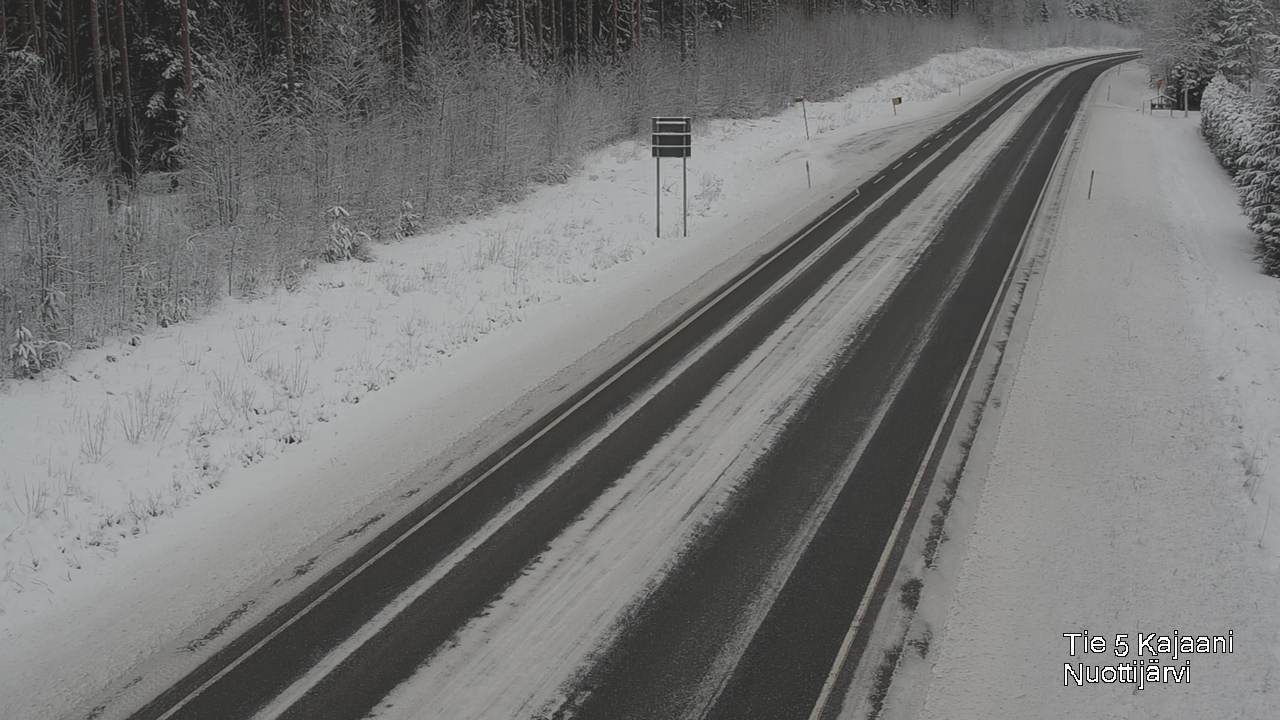 Kelikamerat Kuva Tie 5 Kajaani, Nuottijärvi, Kajaani, Kainuu