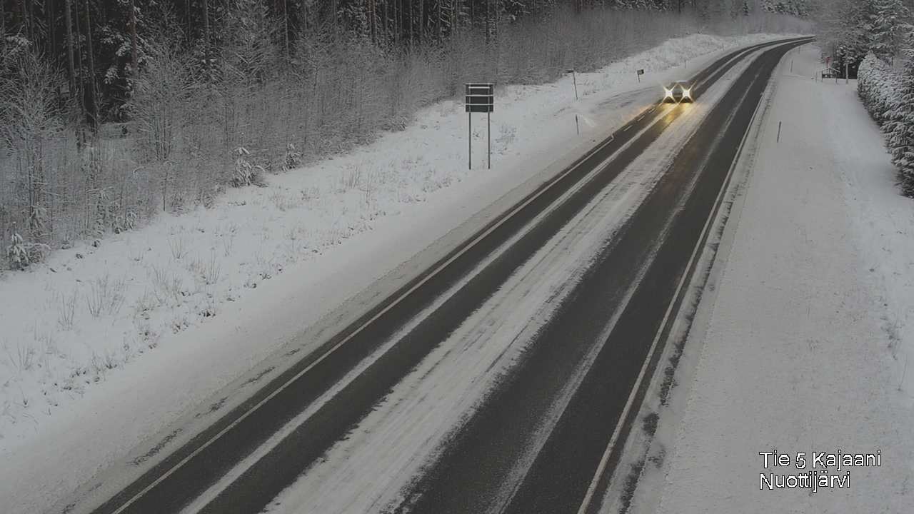 Kelikamerat Kuva Tie 5 Kajaani, Nuottijärvi, Kajaani, Kainuu