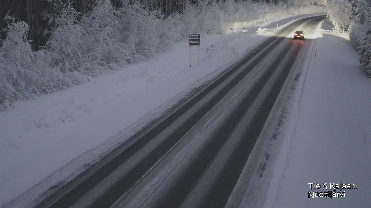 Kelikamerat Kuva Tie 5 Kajaani, Nuottijärvi, Kajaani, Kainuu