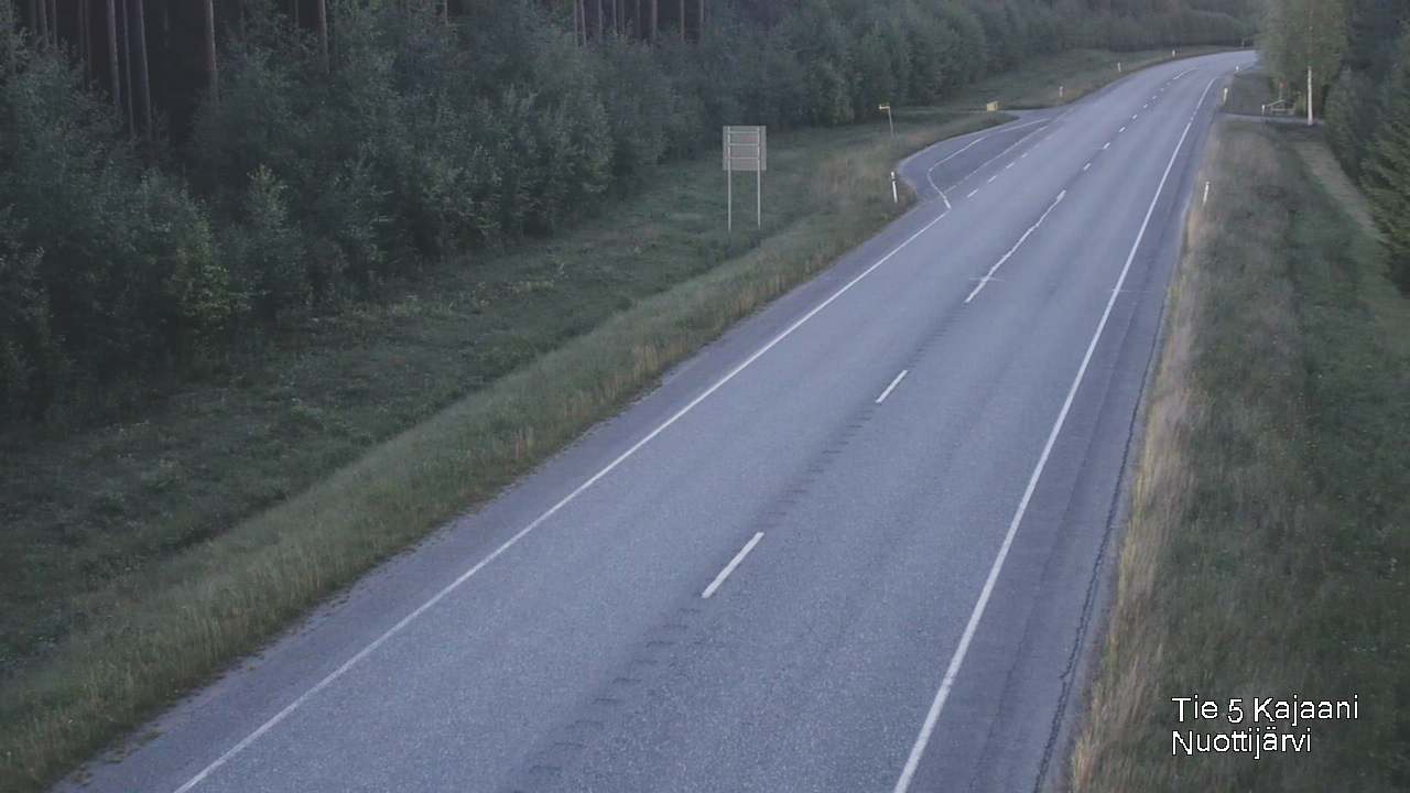 Kelikamerat Kuva Tie 5 Kajaani, Nuottijärvi, Kajaani, Kainuu