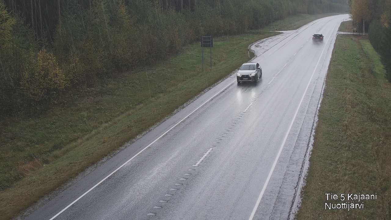 Kelikamerat Kuva Tie 5 Kajaani, Nuottijärvi, Kajaani, Kainuu
