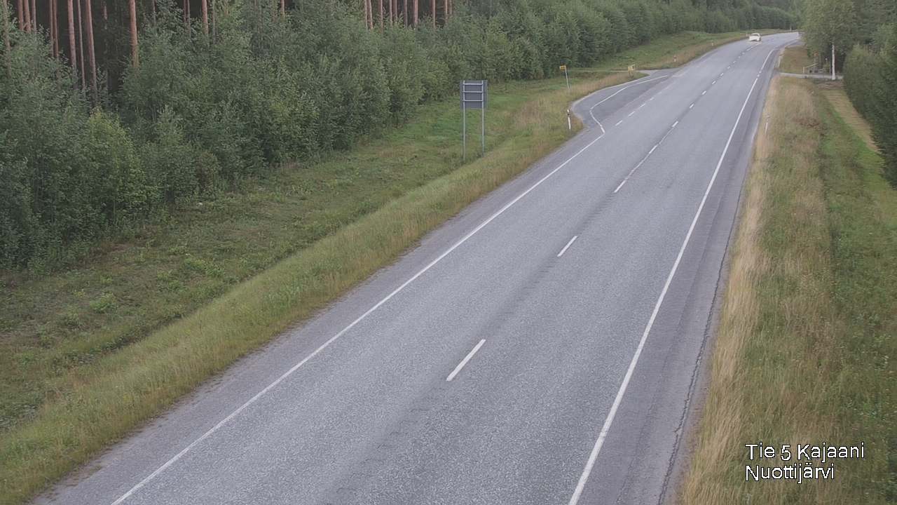 Kelikamerat Kuva Tie 5 Kajaani, Nuottijärvi, Kajaani, Kainuu